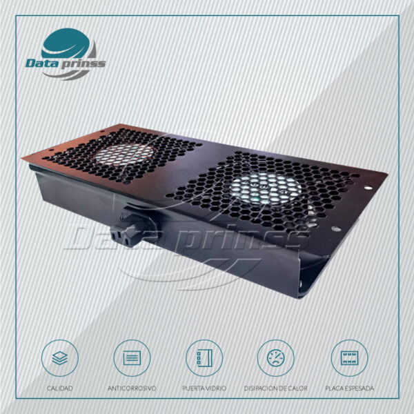 ventiladores data prinss para gabinete de red