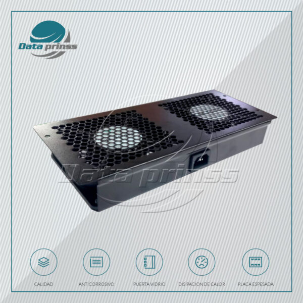 ventiladores data prinss para gabinte de red